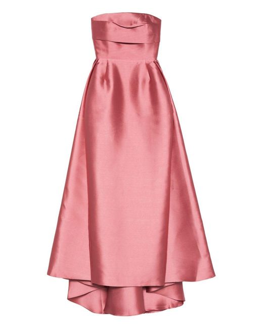 Solace London Pink Tiffany Midi Dress