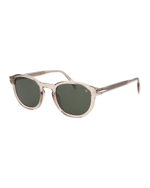 David Beckham Green Sunglasses Acetate for men