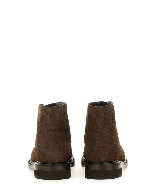Moschino Brown Olivia Boot Calf Leather