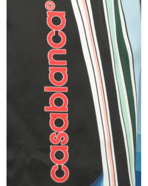 Casablanca Blue Casual Shorts for men