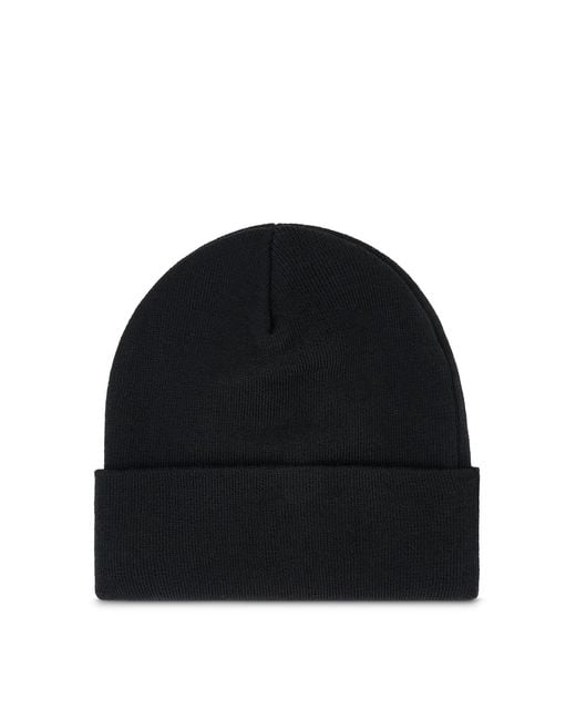 Palm Angels Black Classic Logo Beanie Accessories Beanies & Hats for men