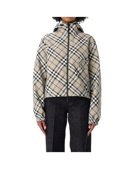 Burberry Gray Light Jackets