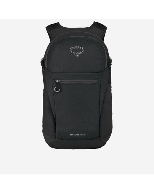 Osprey Black Daylite Plus Backpack Recycled Polyester Backpacks for men