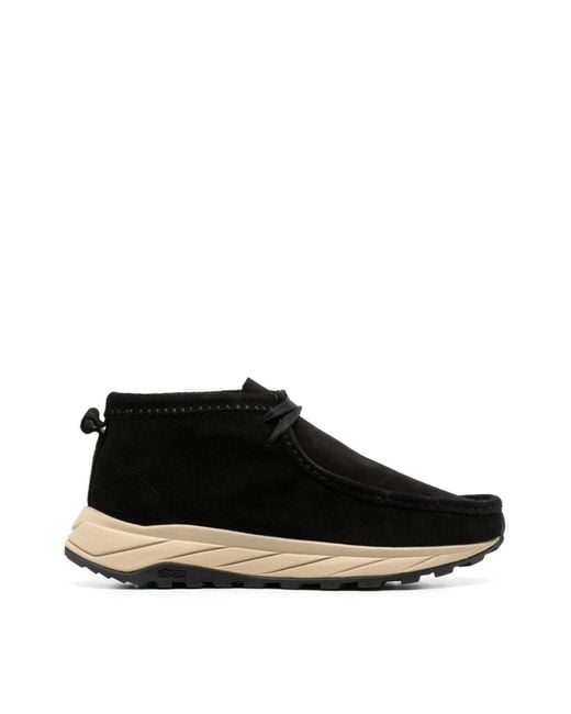 Clarks Black Wallabee Eden Desert Boots Shoes for men