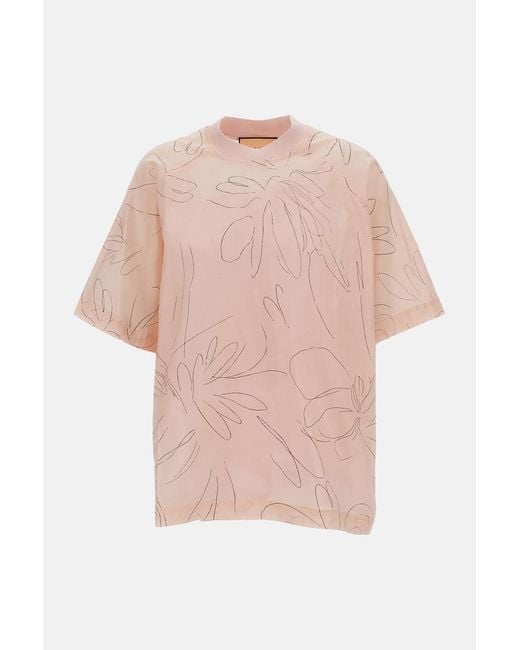 Plan C Pink T-Shirts And Polos Rosa