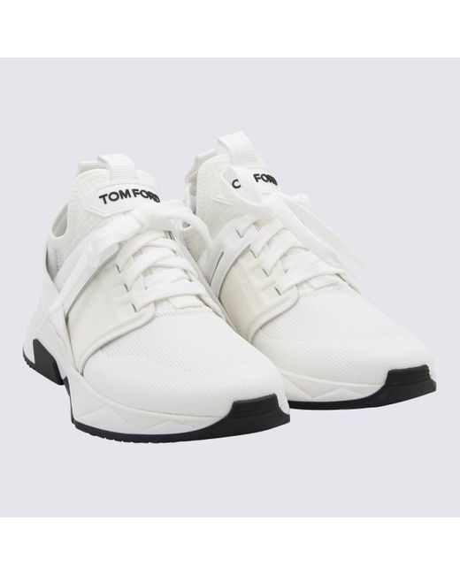 Tom Ford White Tech Jago Sneakers for men