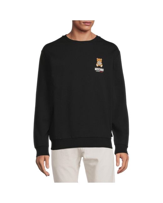 Moschino Black Moschino Toy Bear Sweatshirt for men