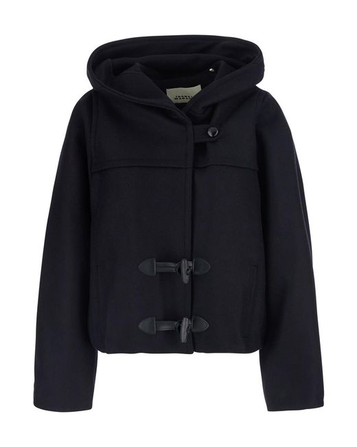 Isabel Marant Black Denim Jacket Coat