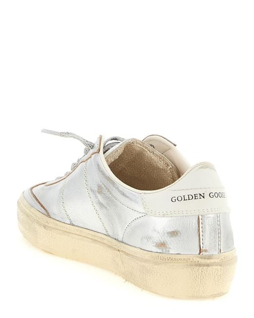 Golden Goose Deluxe Brand White Lace Up Sneakers