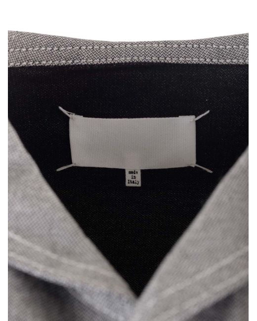 Maison Margiela Gray Cotton Jacket for men