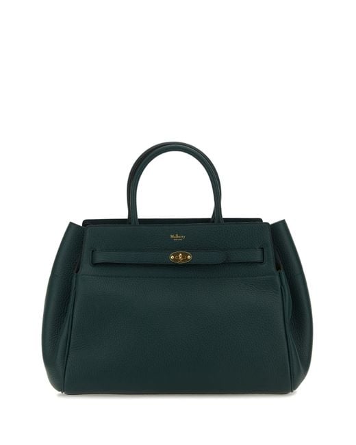 Mulberry Black Belted Bayswater Tote Bag