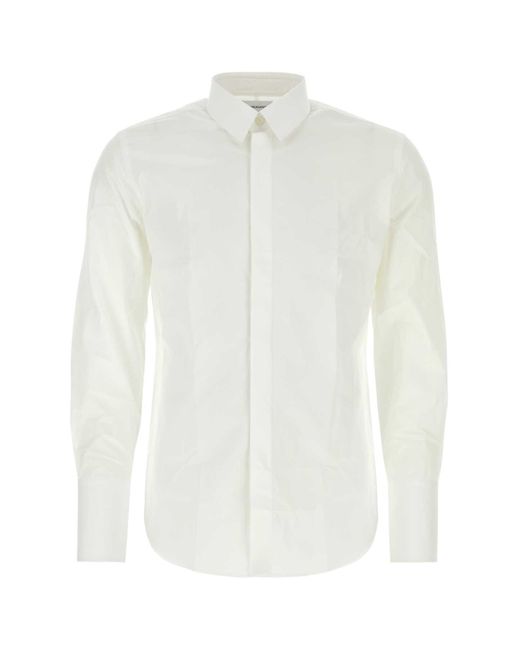 Ferragamo White Camicia for men