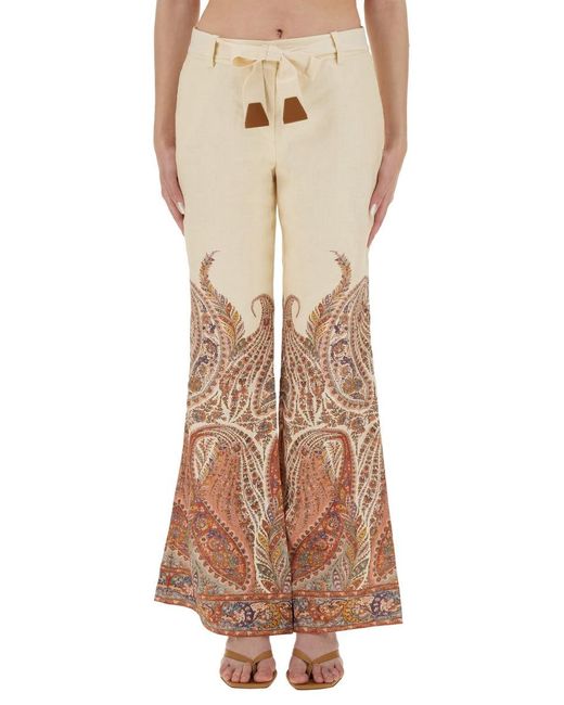Zimmermann Natural Pants Rhiannon