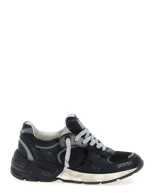 Golden Goose Deluxe Brand Black 'Running Dad' Sneakers