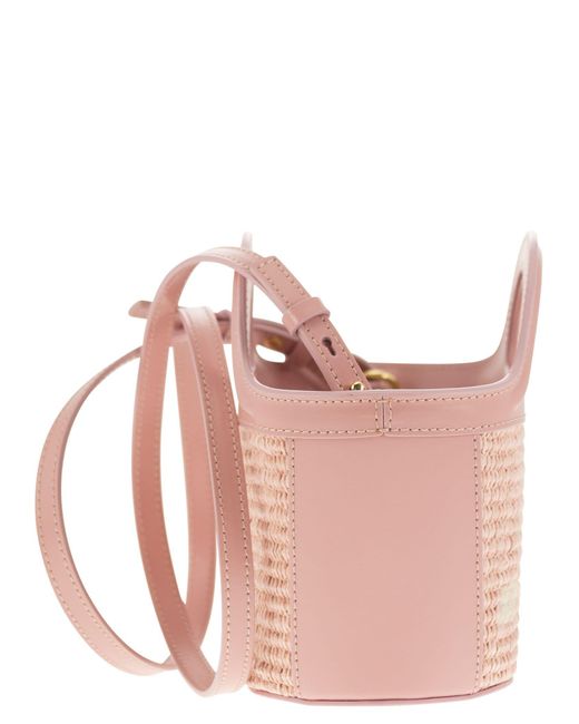 Marni Pink Tropicalia Micro Hand Bag