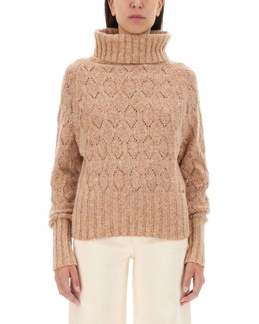 Kiton Natural Turtleneck Shirt Cotton Jumpers