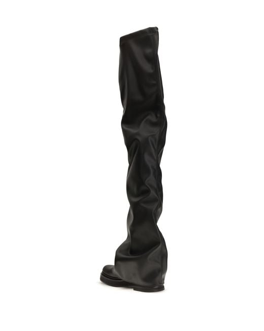 The Attico Black Robin Extra-Long Boots