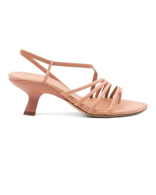 Vic Matié Pink Slash Sandals