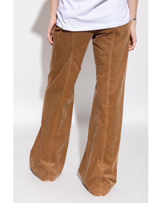 Burberry Brown Blakely Corduroy Trousers