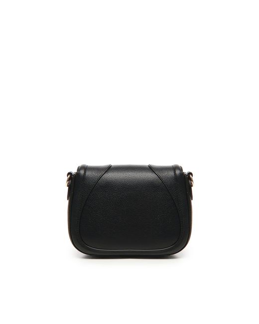 Love Moschino Black Shoulder Bag With Maxi Logo