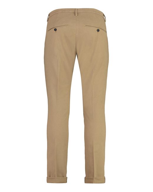 Dondup Natural Chino Pants Stretch Cotton Polyester Chinos for men