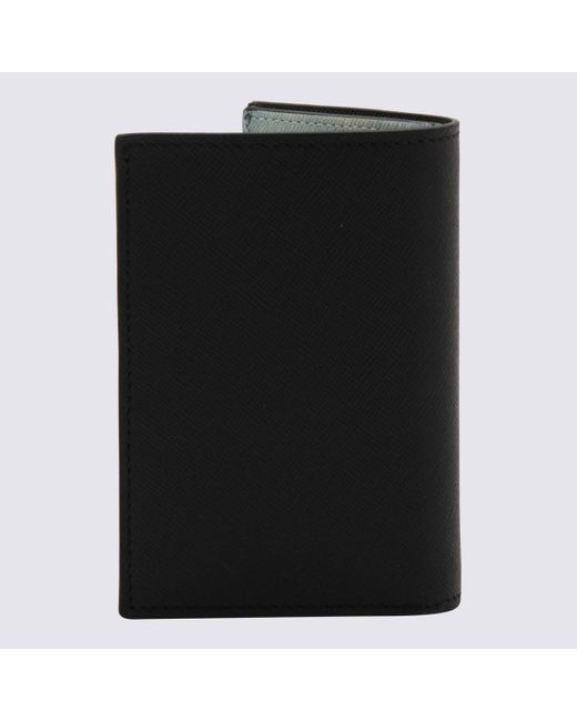 Paul Smith Black Multicolour Leather Cardholder for men