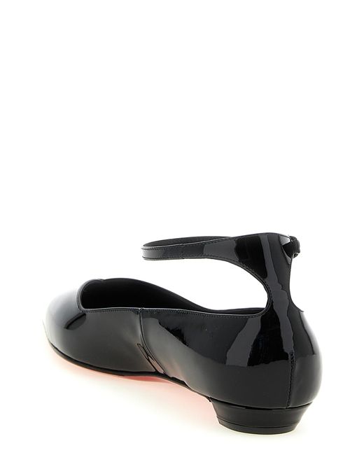 Christian Louboutin Black 'Erozeena' Ballet Flats