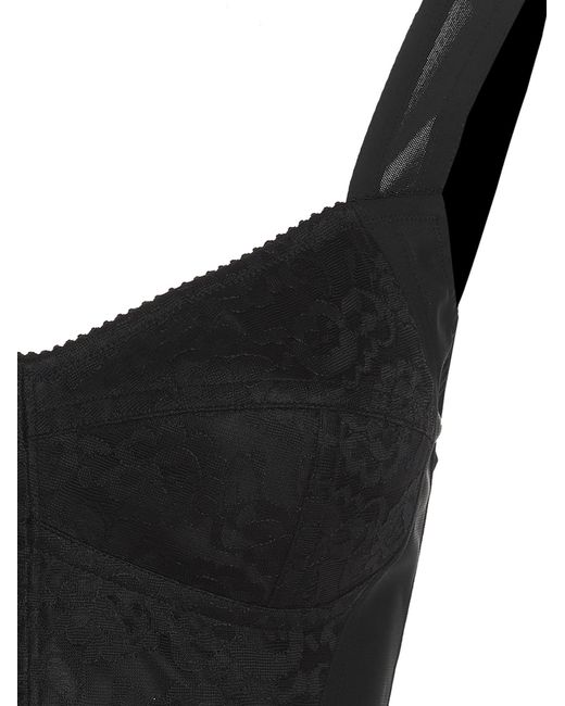 Dolce & Gabbana Black '90S’ Bustier