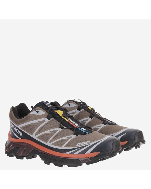 Salomon Gray Sneakers Xt-6 Trainers