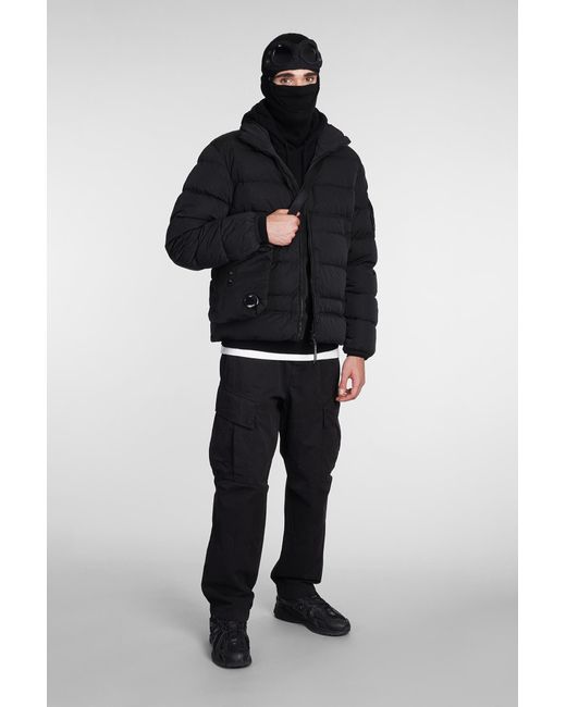 Cp company cheap black puffer
