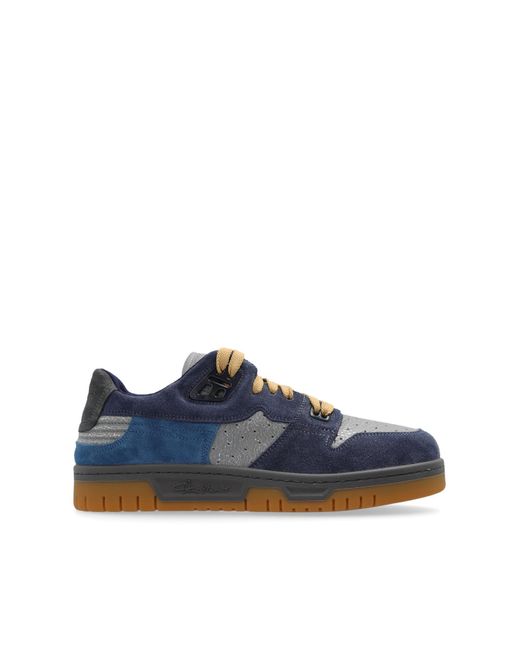 Acne Blue Leather Sneakers