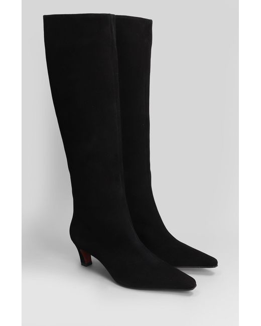 Roberto Festa Black Fredine High Heels Boots