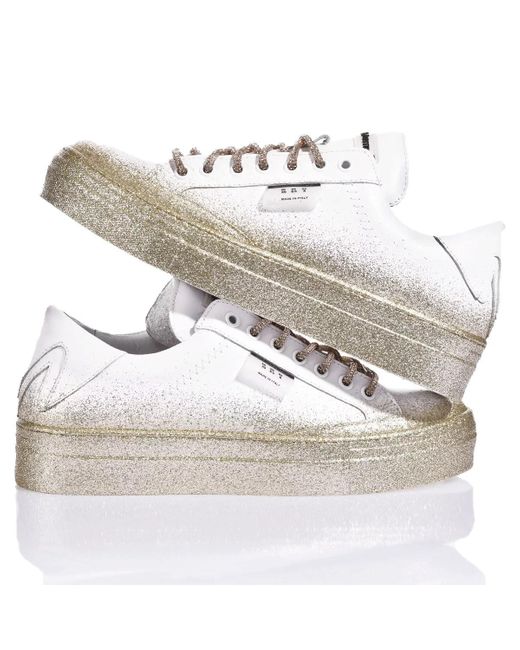 MIMANERA White Glitter Sneakers Shop.Com