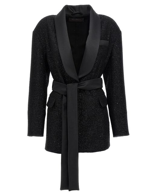 Max Mara Black Pau' Blazer