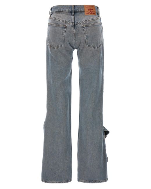 Y. Project Gray 'Hook And Eye' Jeans