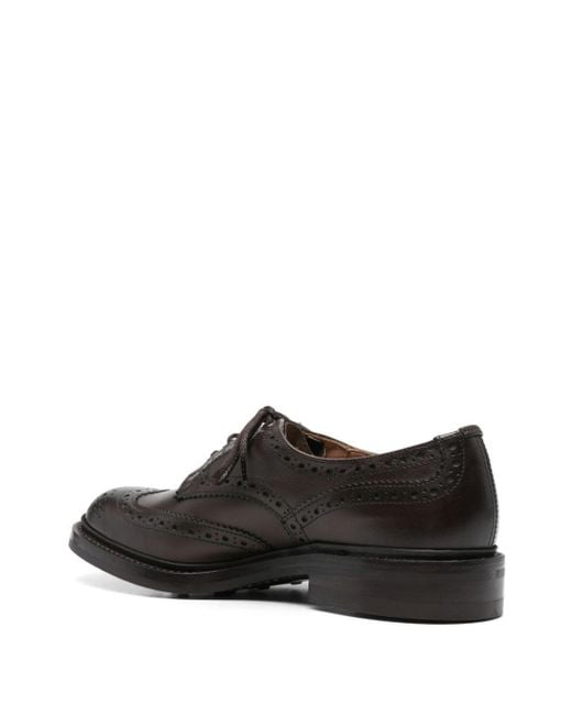 Tricker's Brown Bourton Dainite Sole 5 Fit Lace Up Shoes for men