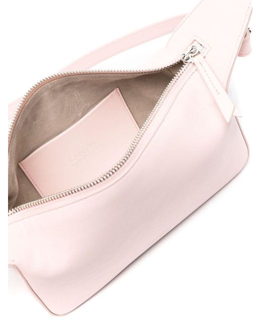 Lanvin Pink Light Tasche Leather Shoulder Bag