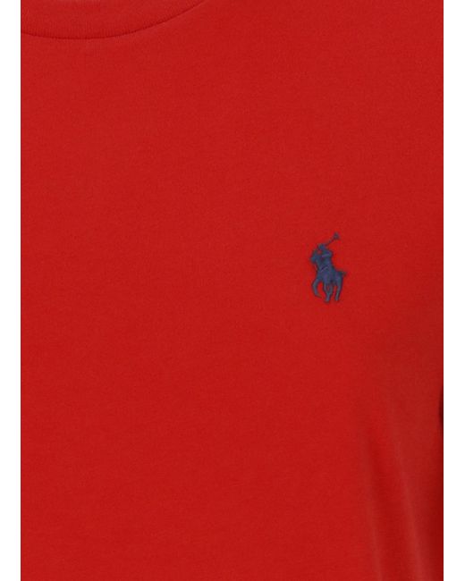 Ralph Lauren Red T-Shirt With Pony