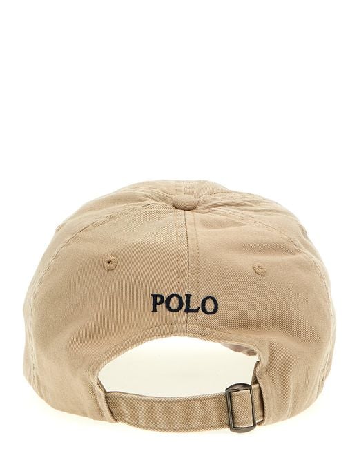 Polo Ralph Lauren Natural Logo Embroidery Cap Hats for men