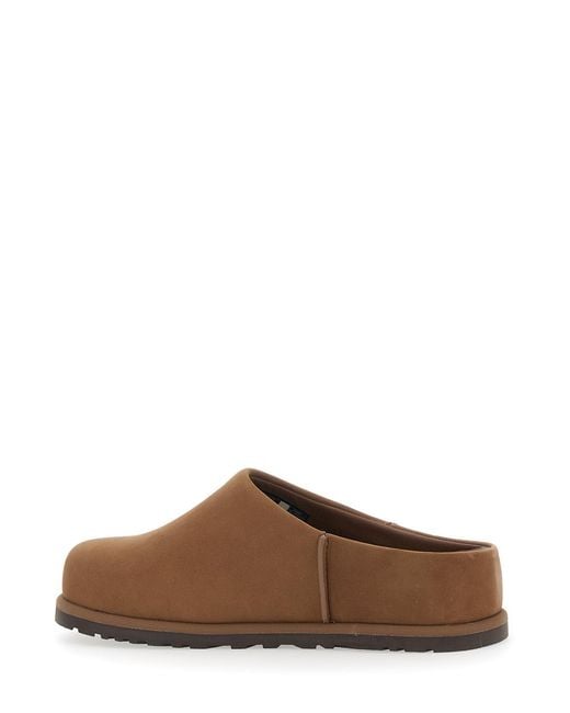 Ugg Brown Mule W Otzo Clog Leather
