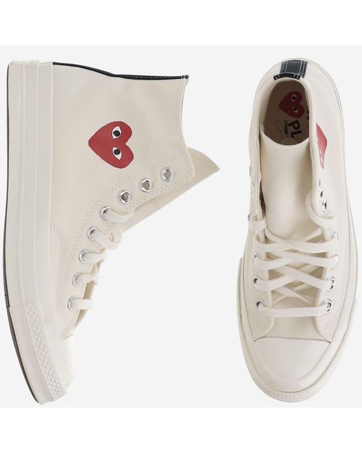 COMME DES GARÇONS PLAY Pink X Converse Sneakers for men