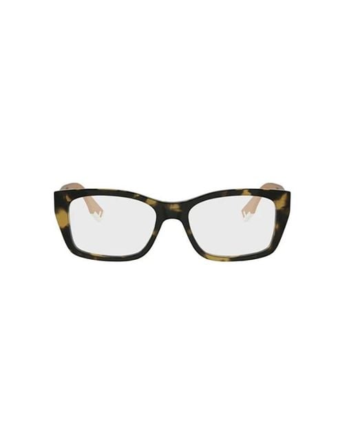 Fendi Brown Optical Frames Acetate Eyewear Optical-Frames