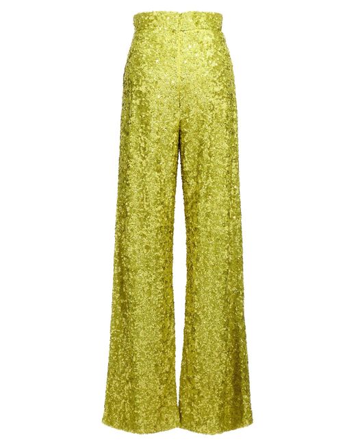 Ermanno Scervino Yellow 'Yot' Pants