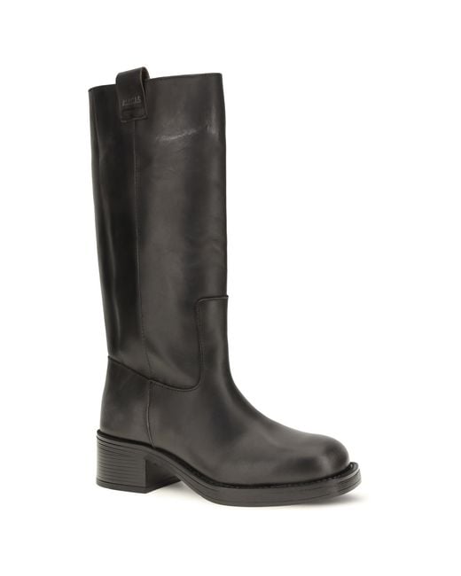 Alohas Black Sajan Vintage Leather High Boots