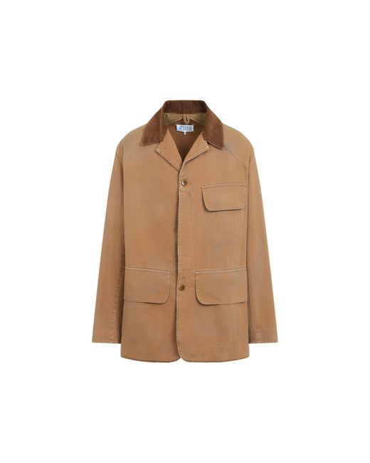 Maison Margiela Brown Sportsjacket for men