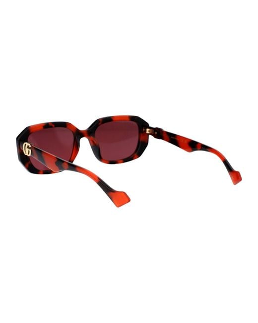 Gucci Gg1535s Sunglasses in Red | Lyst