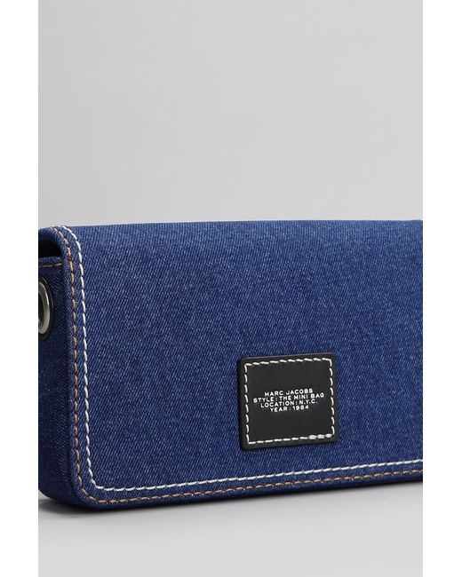 Marc Jacobs Blue The Mini Bag Shoulder Bag