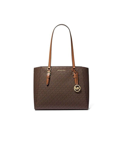 Michael Kors Brown Tote Bag 88.Coated Canvas Tote-Bags