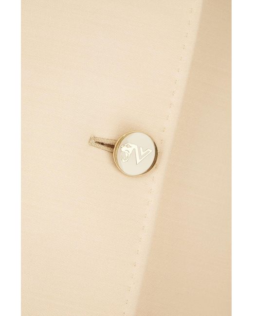 Valentino Natural Cream Wool Blend Blazer