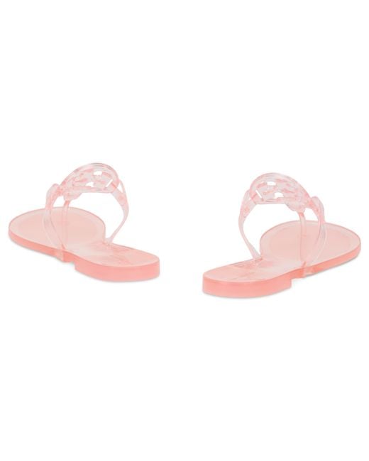 Tory Burch Pink Low Sandals Miller Jelly Tpu